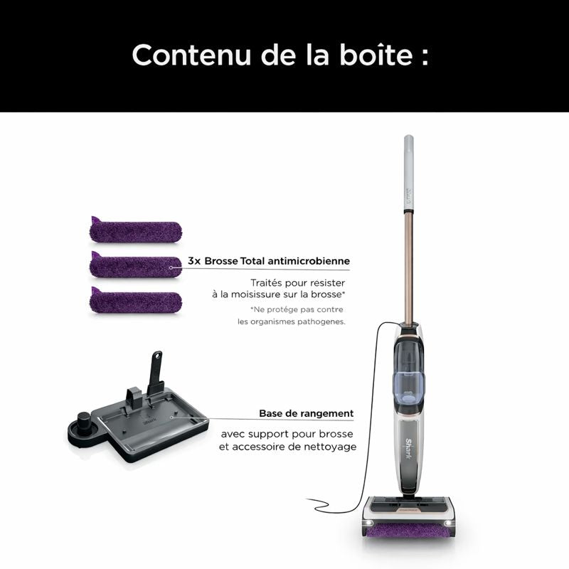 Shark Steam Pickup : Nettoyeur 3-en-1 Compact & Ultra-Léger