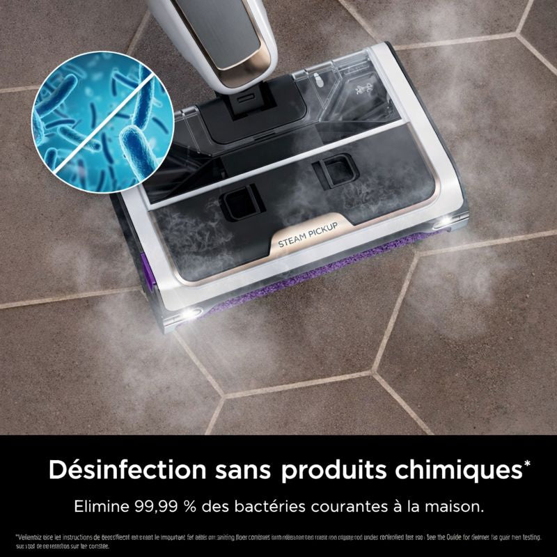 Shark Steam Pickup : Nettoyeur 3-en-1 Compact & Ultra-Léger