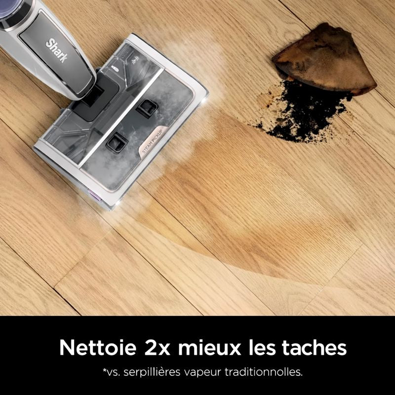 Shark Steam Pickup : Nettoyeur 3-en-1 Compact & Ultra-Léger